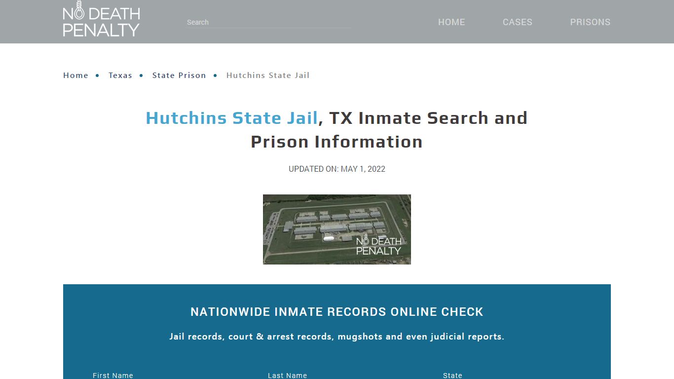 Hutchins State Jail, TX Inmate Search, Visitation, Phone ...